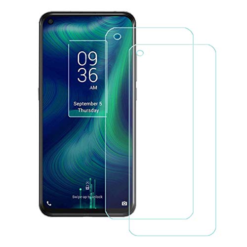 DQG Protector Pantalla para TCL Plex, 2 Piezas Alta Definicion Vidrio Templado Premium Protector de Pantalla Dureza 9H Cristal Protectora Film para TCL Plex (6.53")