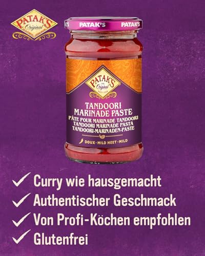 Patak’s Tandoori Marinade Paste, 6er Pack (6 x 312 g)