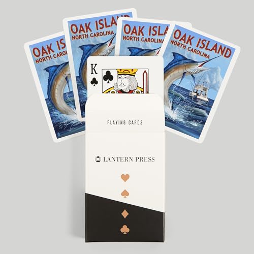 Baraja de Poker Oak Island North Carolina 52 Cartas miniatura 6