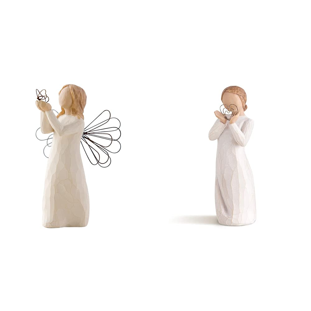 Figurine Ange de la Liberté Willow Tree pour décorer une table de chevet avec douceur