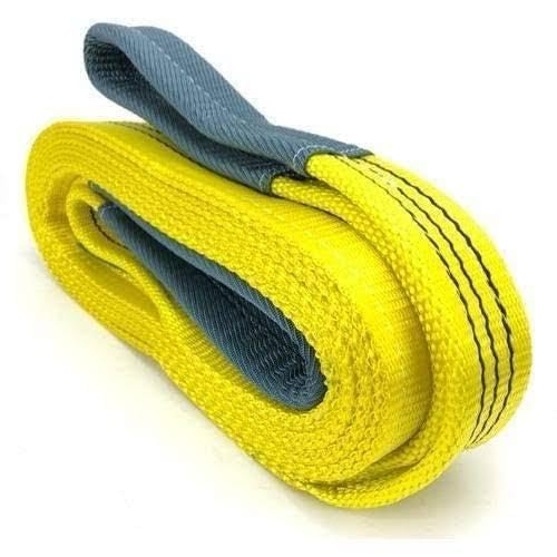 HARRISON Lifting Belt Polyster Webbing Sling (Yellow, 3 TON - 5 MTR) | HEAVY DUTY INDUSTRIAL BELT