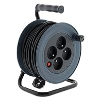 Enrouleur électrique automatique 15m - HO5VV-F 3G1,5mm² - MAVEL 09428