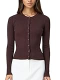 Lieferumfang: 1 x leichte Slim Fit Strickjacke für Damen, für einen modischen und charmanten Look