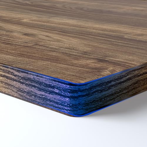 FLEXISPOT Tischplatte 140x80 cm, 25 mm stark – Einteilige Schreibtischplatte, DIY Bürotischplatte – Ideal für höhenverstellbare Schreibtische (Walnussbraun)