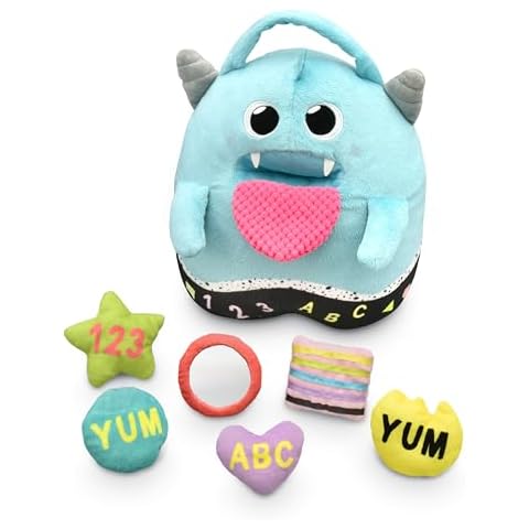 Travel Bug Put & Take Developmental Toy for Infants and Babies - Monster Cover