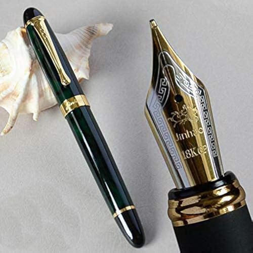 PENBBS Jinhao X450 Luxury Fountain Pen, Green, Pack of 1