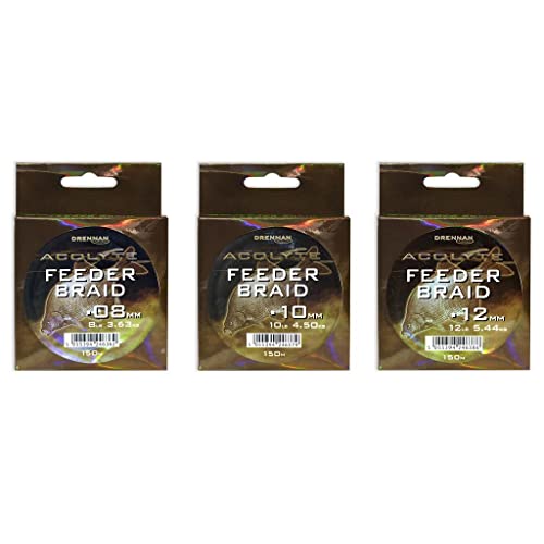 Tresse de pêche Drennan Acolyte Zero 0,08 mm pour vos sorties matinales en rivière
