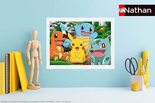 Puzzle 60 pièces : Les Pokémon au parc Ravensburger Nathan - vue 6