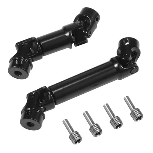 Arbre d'entraînement anti-casse en acier pour Traxxas TRX4M 1/18 de 39mm à 62mm