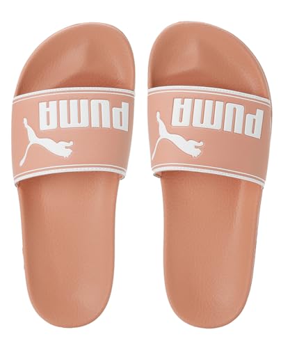 Image of PUMA Men's Beach & Pool Shoes Slippers, Muted Clay White, 9 UK