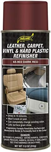 S. M. Arnold Leather, Carpet, Vinyl & Hard Plastic Refinisher - Dark Red [65-903], 11 fl. oz.