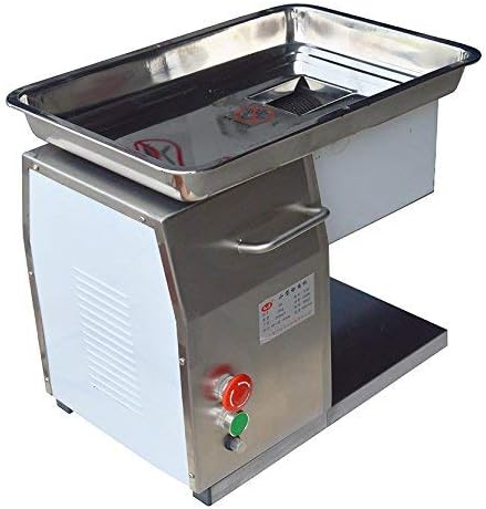 INTBUYING Cortadora de carne comercial Cortadora de carne QX 0.197 in Cuchilla 551.2 lbs/hora Cortador de carne Cortador de carne Molinillo