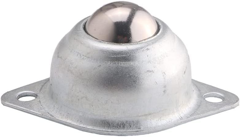 yaoqijie 10pcs 5/8" 15.8mm Flange Mounted Ball Transfer Unit Bearing Conveyor Roller Wheel Load 20kg CY-15A Lasting