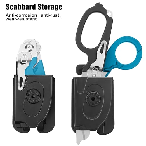 Leepenk 6 In 1 Multi-Function Foldable Trauma Shears With Compatible Holster thumb #3