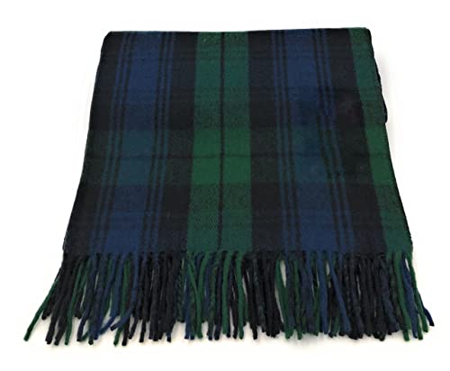 Plaid écossais en laine irlandaise pour des moments chaleureux