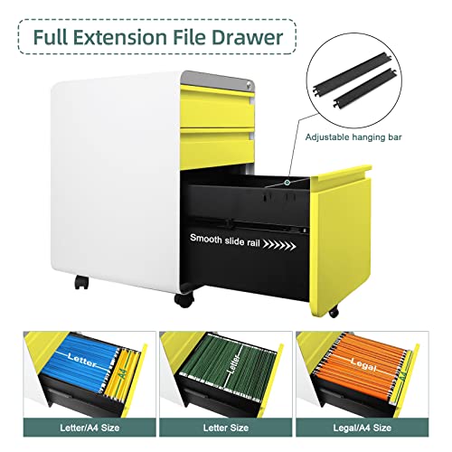 Dripex Cassettiera Ufficio, Cassettiera da