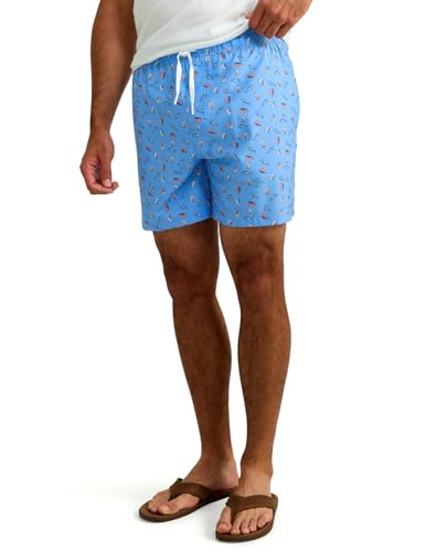 HUK Men's Pursuit Volley Pattern, Quick-Dry Swim Shorts2