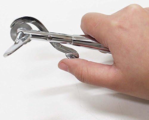 6" Professional Jeweler's Ring Cutter | Chrome-Plated Brass Handle | Special Steel Blade | Safely Remove Too-Tight, Stuck Rings from Finger