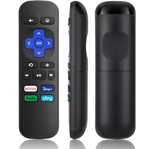 Remote Control Replacement for Roku Box Premiere Express Player for R0KU 1 2 3 4 (NOT for RokuStick or RokuTV)