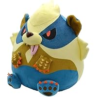 Capcom Monster Hunter: Arzuros Fluffy Egg-Shaped Plush