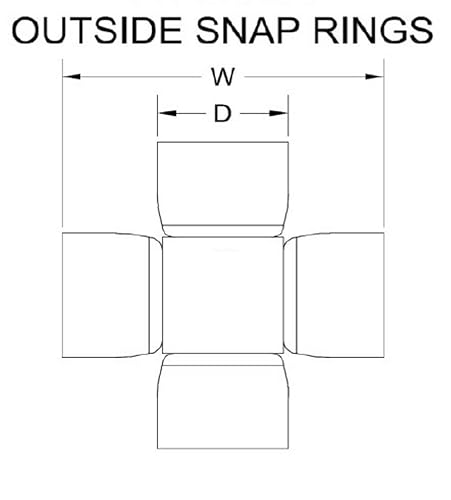 Miniatura 3 de Eje de transmisión delantero en U encaja - Commander 1000 MAX 2011-2015 715900325