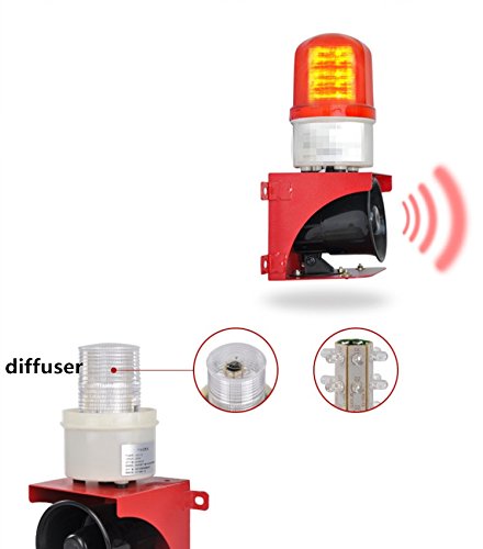 Alarmanlage / Alarmsystem, 110 db DC 12 V, kleine Akustik-Alarmanlage, Wandsirene - DC12V – Bild 5