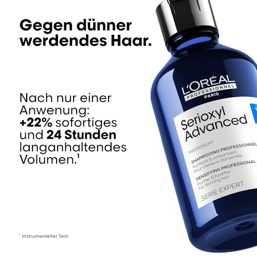 L'Oréal Professionnel Jačajući šampon za kosu koja se prorijedi, Serioxyl Advanced Purifier & Bodifier Shampoo, 300 ml