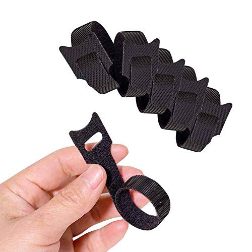 Balabala T29 Reusable Fastening Cable Ties 6 In Cable Management Ties 100 Pcs Cable Straps Wire Ties Adjustable Cord Organizer thumb #3