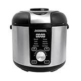 GASTROBACK Low Carb Reiskocher 3 Liter mit Dampfgarer 500 Watt - 8 Programme inkl Basmati Sushi...