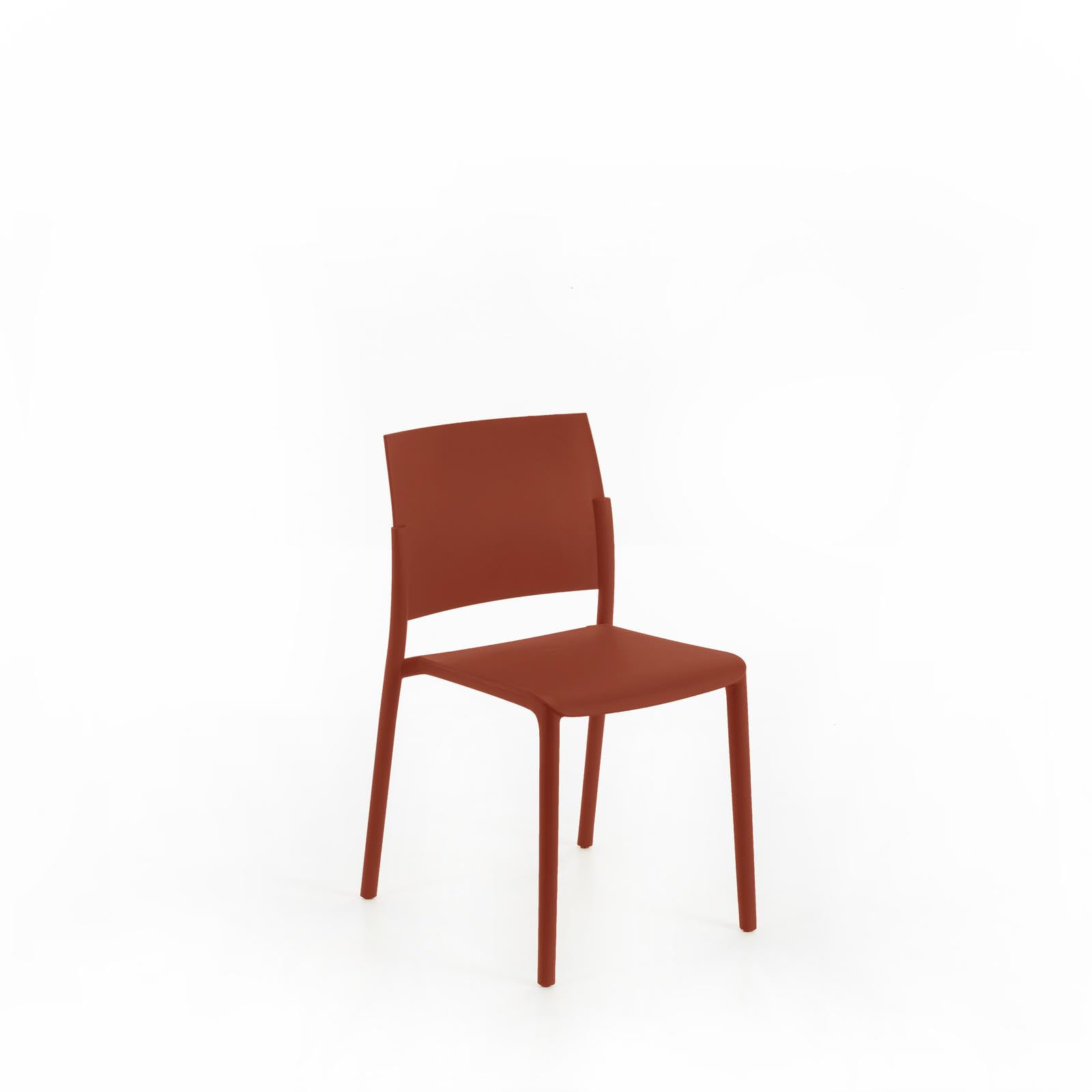 Chaise en polypropylène Venus Stones ensemble de 4 sièges de cuisine