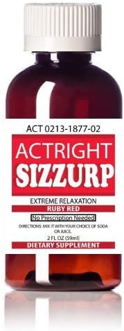 Actright (2oz) Red Relaxation Syrup
