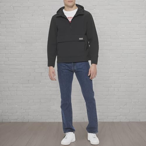 Image of LEVI'S Men's Lightweight Taslan Hooded Popover Windbreaker Jacket