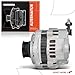 A-Premium Alternator Compatible with Subaru Impreza 2004-2010, Forester 2006-2010 & Saab 9-2X 2006, 2.5L, 12V 90A 5-Groove Pulley Clockwise, Replace# 23700AA380, 23700AA420, 23700AA540, A002TB3091