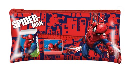 Pappersvaror set med Spiderman fodral