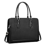 Laptop Bag for Women 15.6 Inch Work Tote Bag for Women,Leather Computer Bags Waterproof Tote Professional Briefcase,Large Capacity Business Office Bag for Work