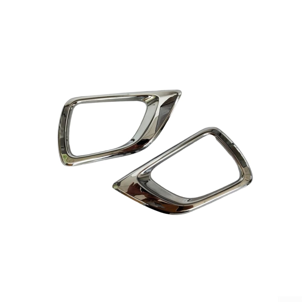 Paire de coques de phares antibrouillard argentées Navara 14-19