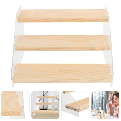 Estante Escalonado de 3 Niveles 30 CM para postres y cosméticos 7