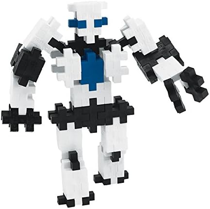 Plus Plus - Tube Robot - 70 Pieces - Creative Building and Construction Set - Mix of Robot Colors in a Tube - Kids 5 to 12 Years - P4130 - 2
