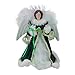 Kurt Adler 12-Inch Fiber Optic Irish Angel Treetop