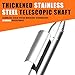 BIRDIEBLAST Golf Ball Retriever Telescopic for Water, 9Ft/12Ft/17Ft/20Ft Stainless Steel Golf Ball Retriever, Professional Golf Ball Retriever(17Ft)