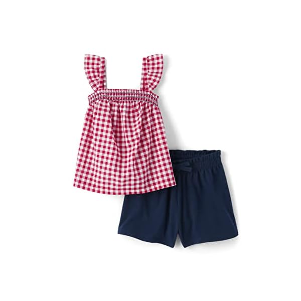 The-Childrens-Place-baby-girls-And-Toddler-Girls-Sleeveless-Tank-Top-and-Shorts-2-Pc-Set
