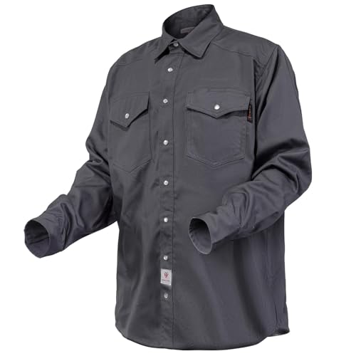 Image of YESWELDER FR Welding Shirts Flame Resistant Lightweight 100% Cotton