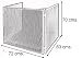 Imex El Zorro 10504 Protector para estufas pellet (72 x 63 x...