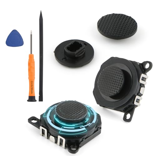 RongZy Lot de 2 joysticks pour Sony PSP 1000 1001 Module capteur analogique 3D compatible avec les joysticks PSP 1000 1001