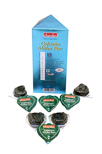 Chandan Mouth Freshener Calcutta Meetha Paan Tower Pack | 15 Pieces | 90 grams