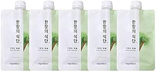 [Protein Korea] 一枚の食事 A Piece of Diet Menu 40g * 5種類の味 パウダーシェイクミールリプレイスメントダイエット低カロリーグルコマンナン満腹 프로틴코리아 한장의 식단 (抹茶ラテ(Green Te...