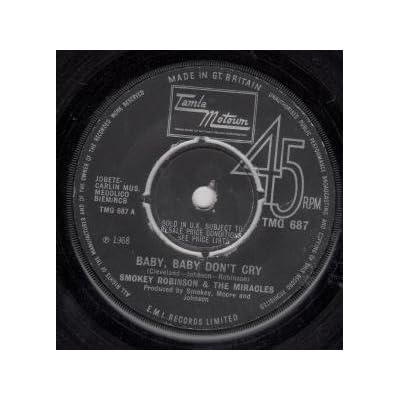 BABY BABY DON'T CRY 7 INCH (7" 45) UK TAMLA MOTOWN 1968