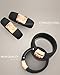 Rinfit Matching Silicone Rings for Couples - Silicone Wedding Bands Sets for Him and Her - MetalInfinity & Infinity Patented Design - Black & Black - Women 7 & Men 10