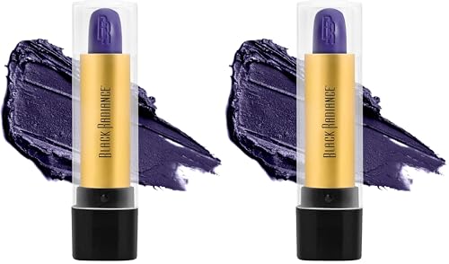 Black Radiance Perfect Tone Lipstick Lip Color Purple Madness (Pack of 2)