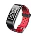 Produktbild Lemumu Q8 Schickes Armband Pulsmesser Fitness Tracker Bluetooth Armband Wasserdichte Monitor Sport Smartband für Android, Grün